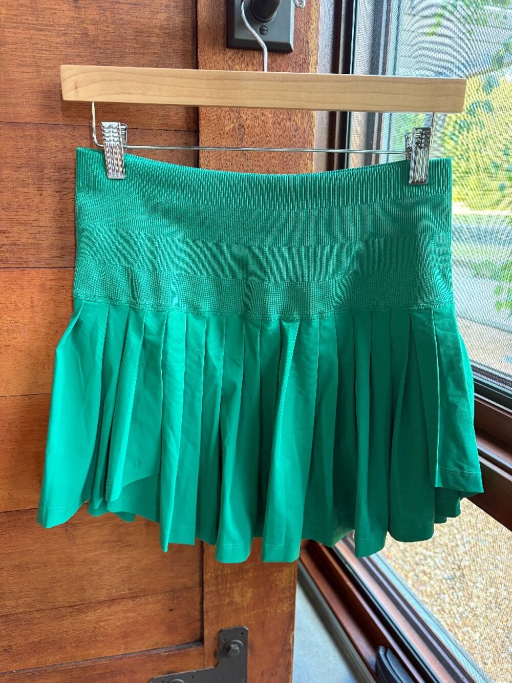 Wilson Midtown Wrap Tennis Skirt Green, Sz. M